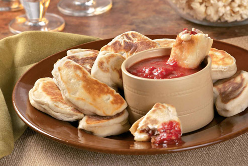 Half-and-Half Pizza Bites