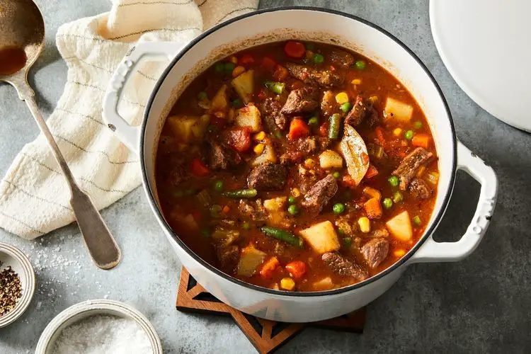 Root Vegetable and Bone Broth Soup