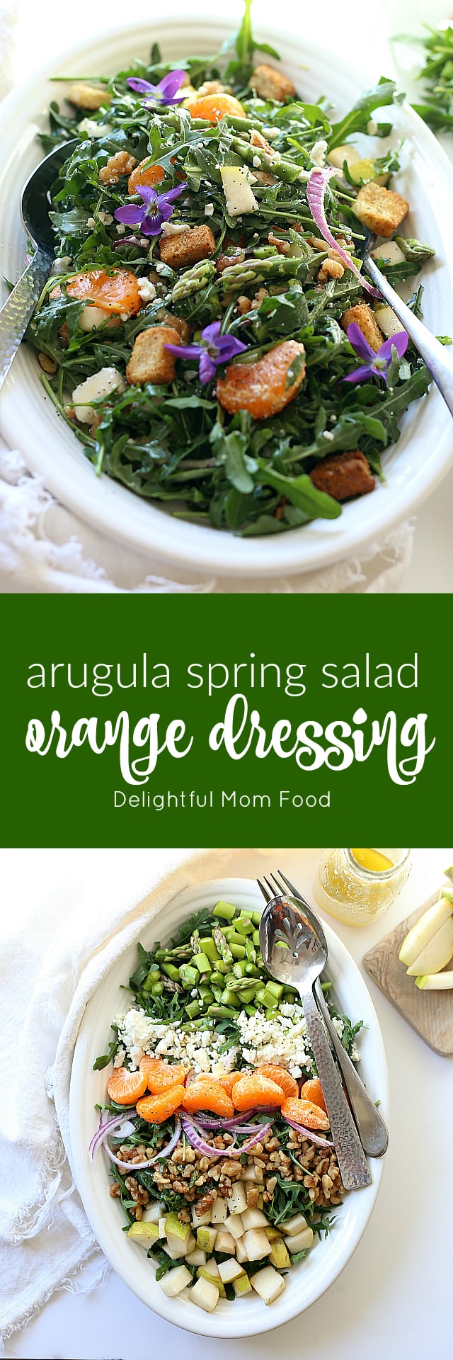 Aperol-Orange Arugula Salad Dressing