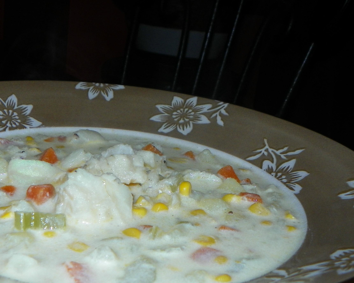 Creamy Cod and Potato Chowder