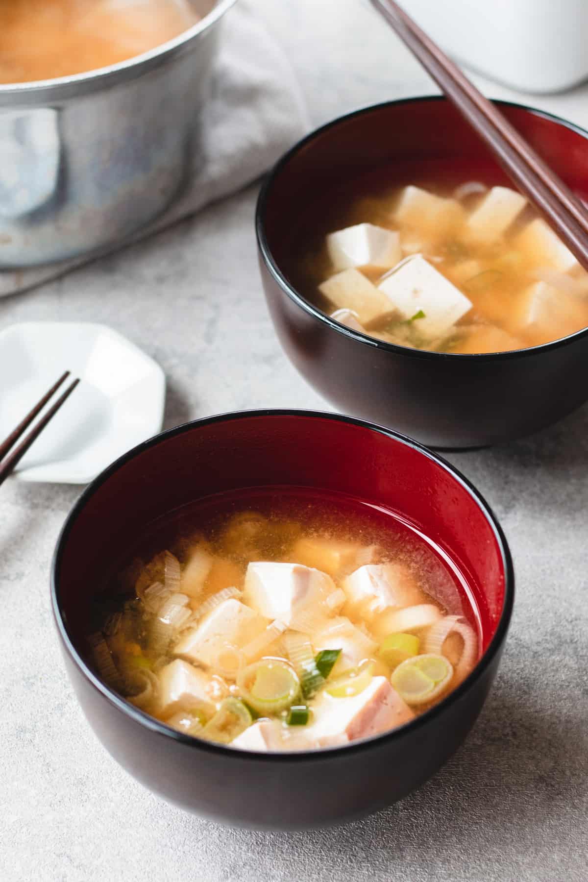 Miso-Imbued Tofu Soup with Hidden Dashi Base