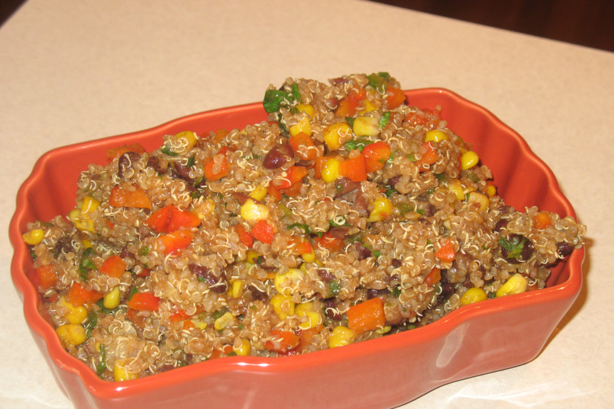 Santa Fe Quinoa and Black Bean Salad