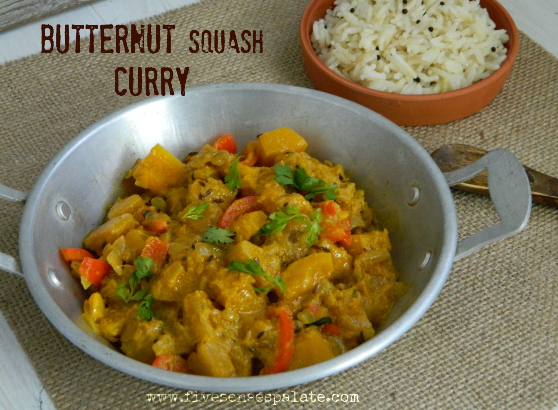 Cumin-Spiced Butternut Squash Curry