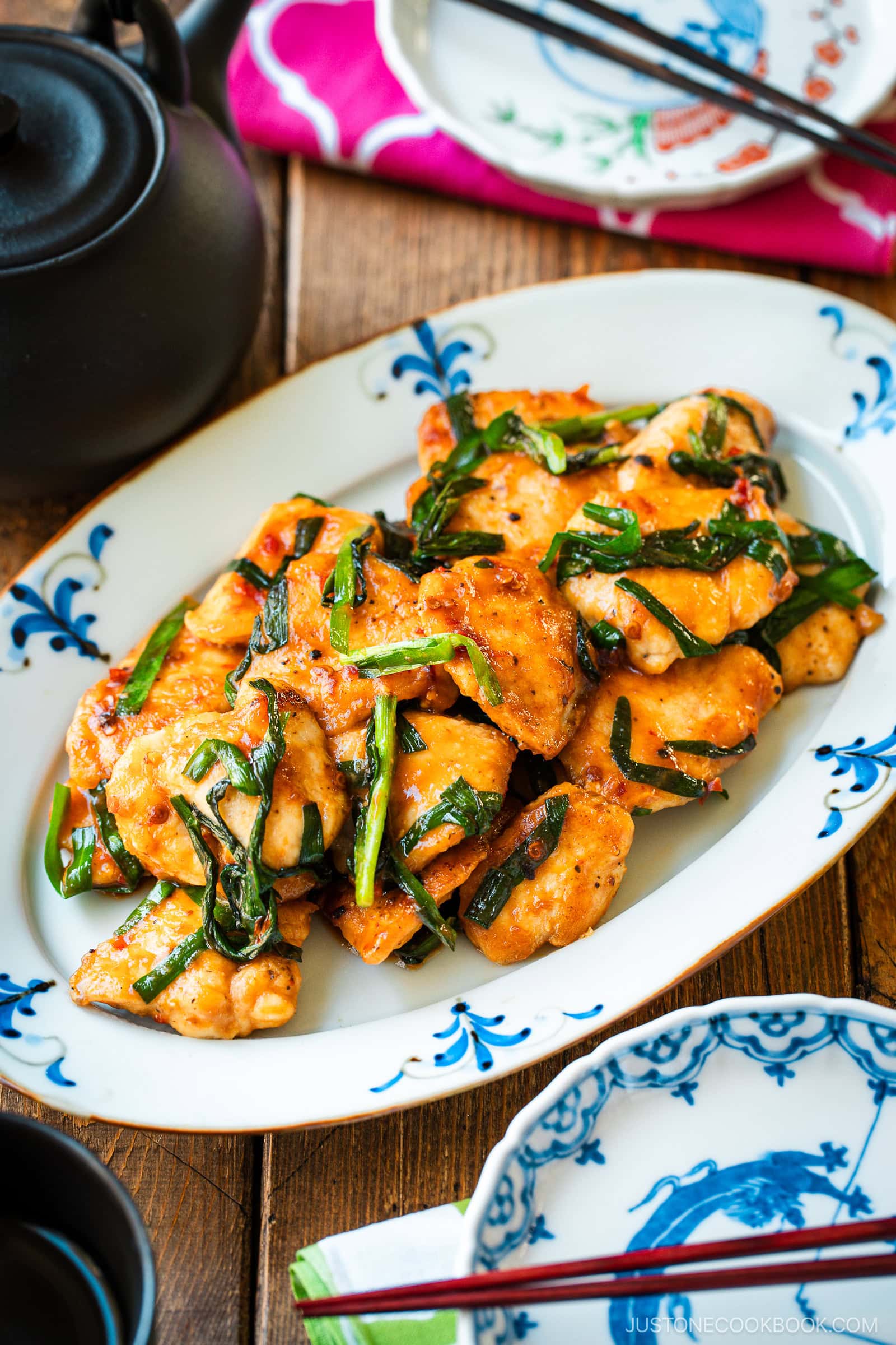 Garlic-Chive Chicken Stir-Fry