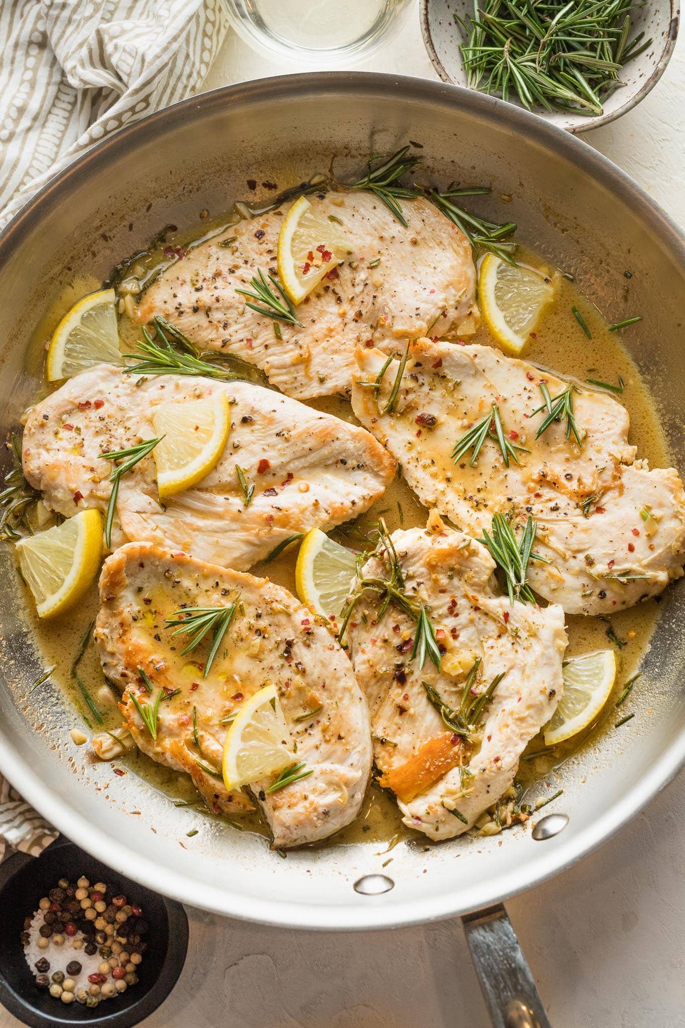 White Wine-Brined Chicken with Rosemary