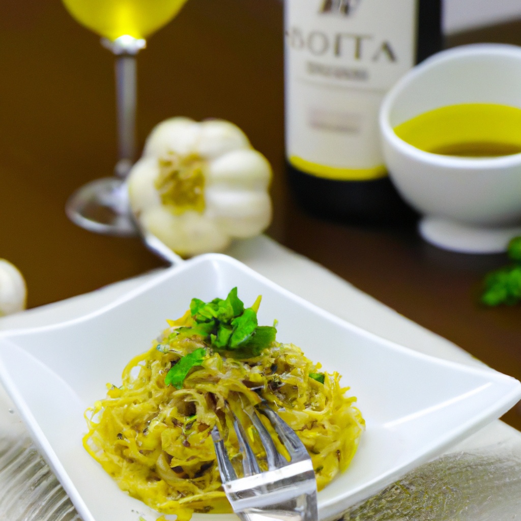 Roman-Style Spaghetti with Garlic and Olive Oil