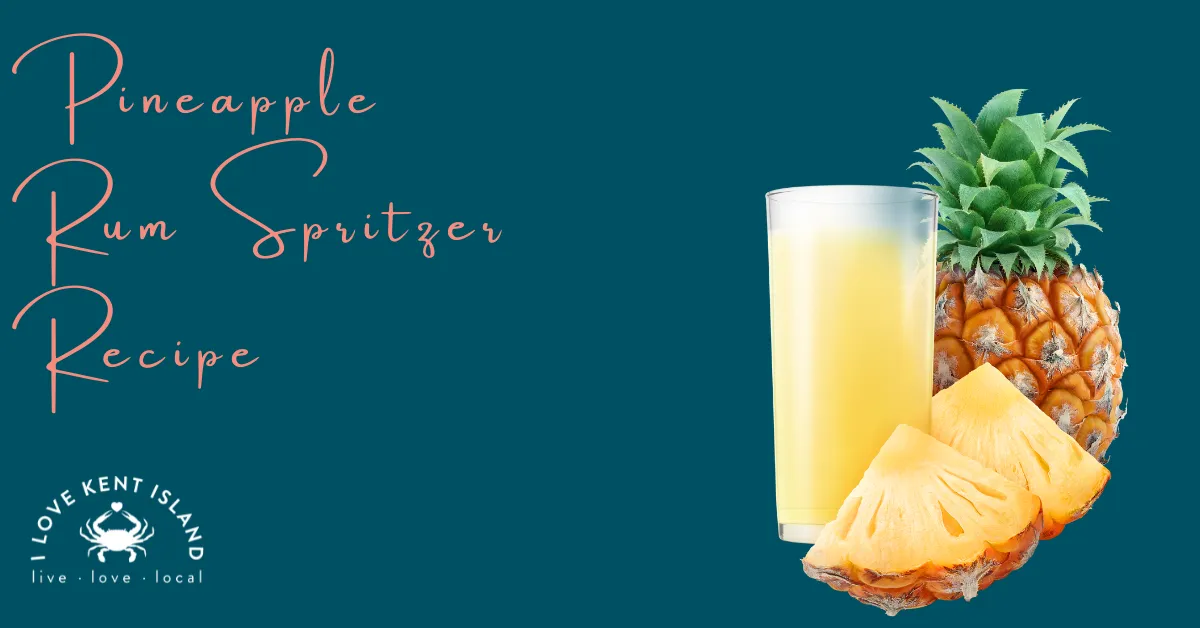 Shaken Pineapple Rum Spritzer
