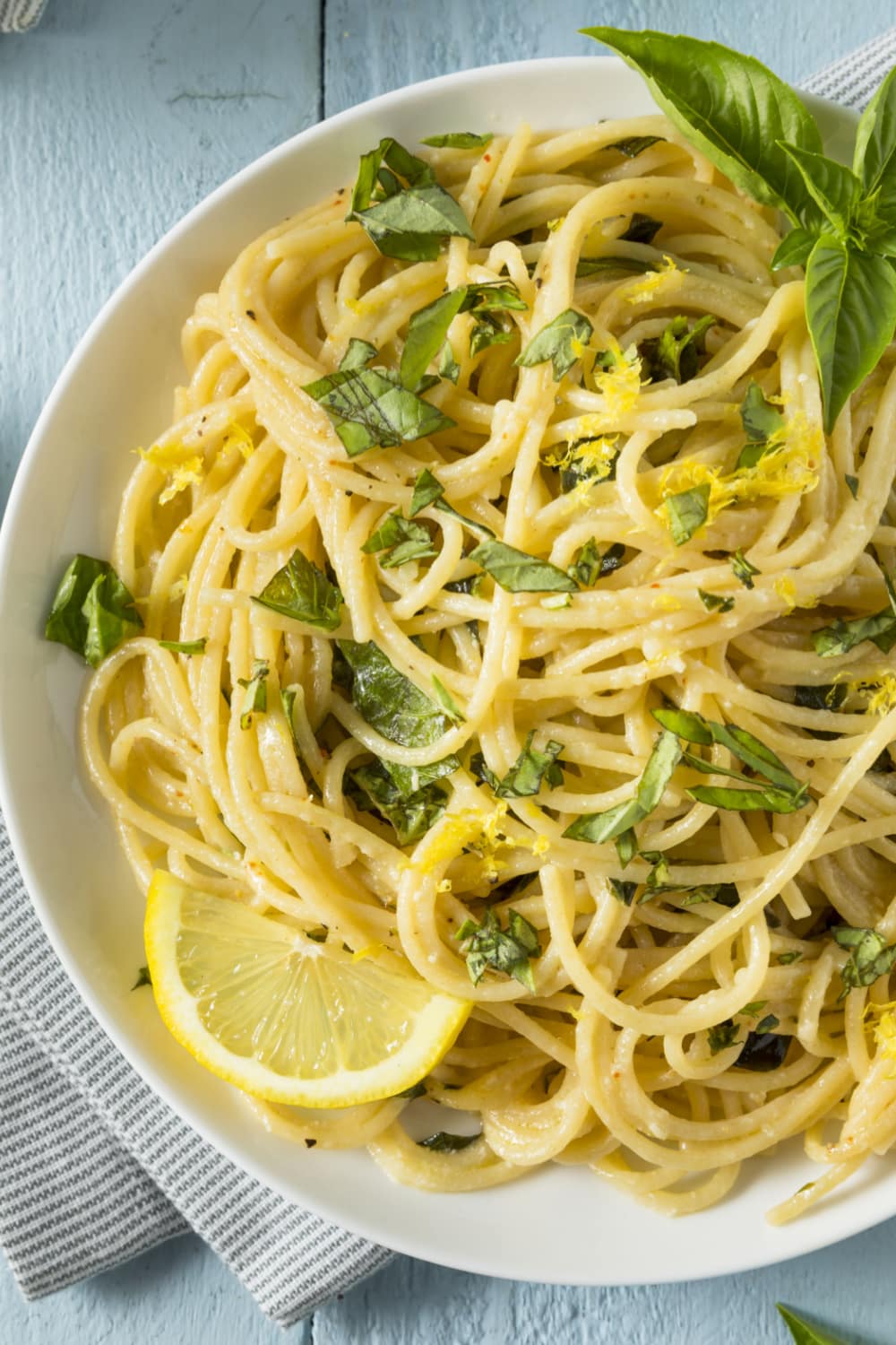 Lemon Zest-Infused Linguine with Fresh Herbs