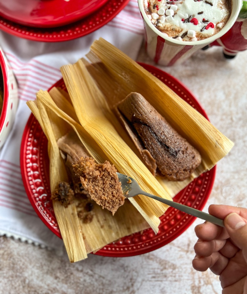 Spiced Chocolate Tamales