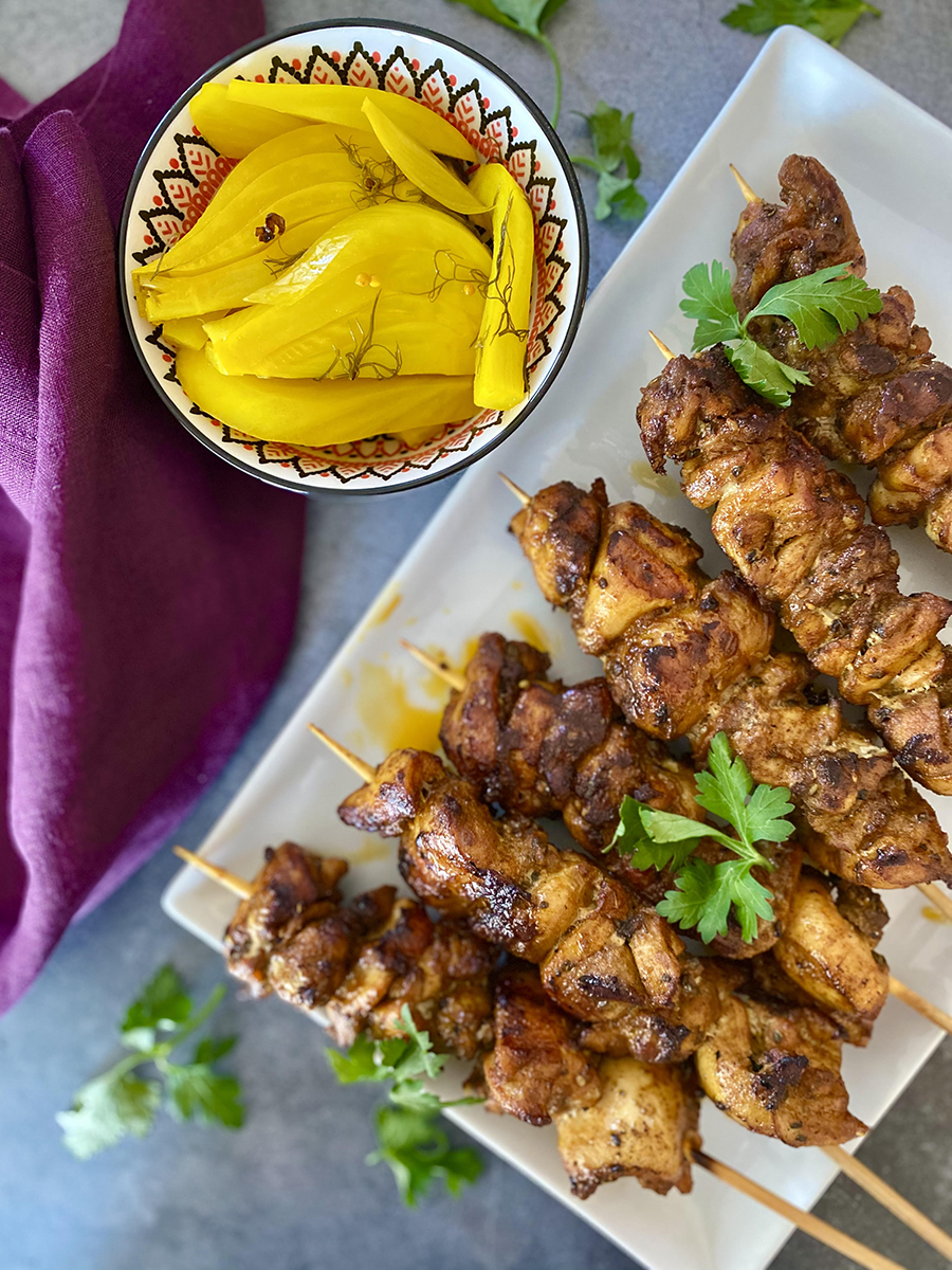 Spiced Authentic Chicken Skewers