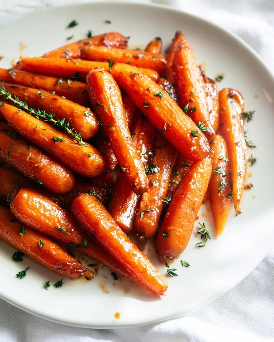 Maple-Glazed Roasted Carrots