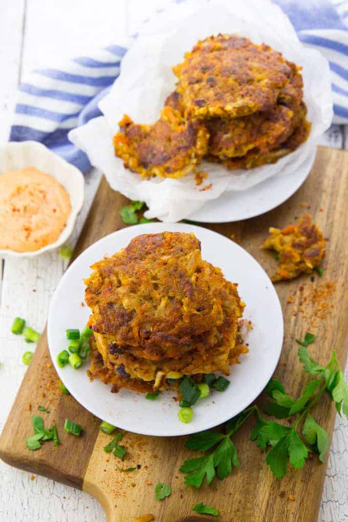 Fenugreek Leaf and Potato Fritters