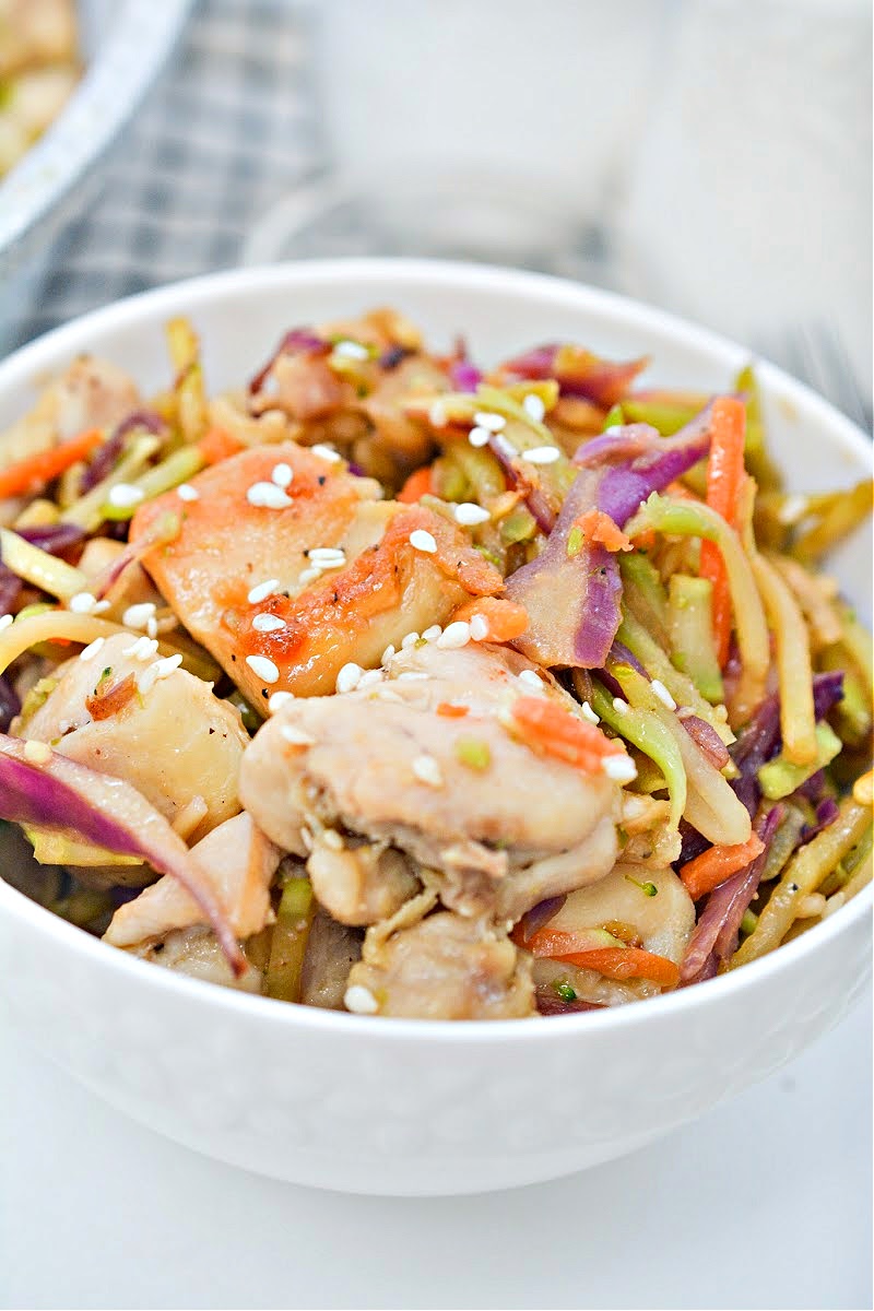 Sesame-Ginger Chicken Stir-Fry with Broccoli