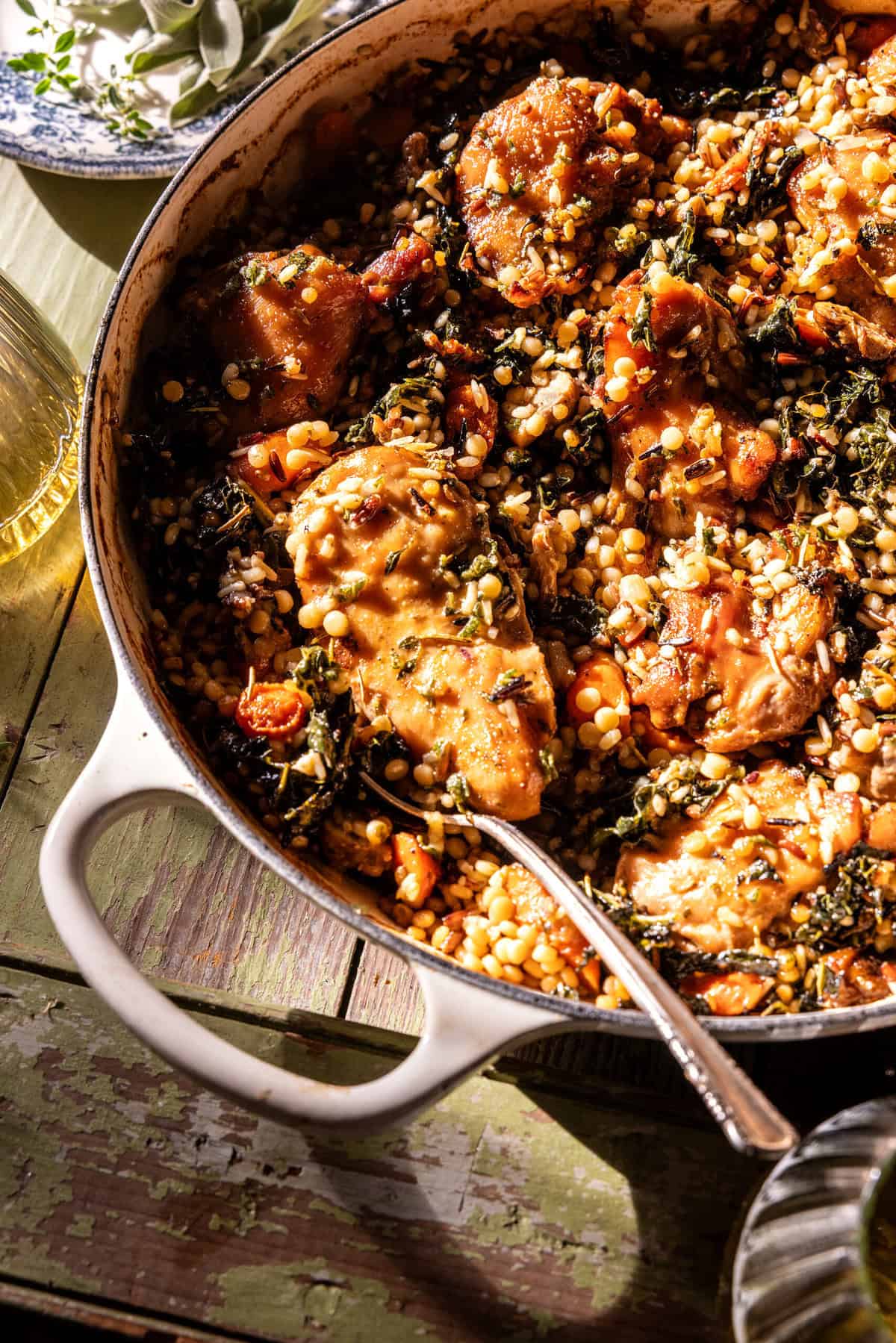 One-Pot Creamy Chicken and Wild Rice