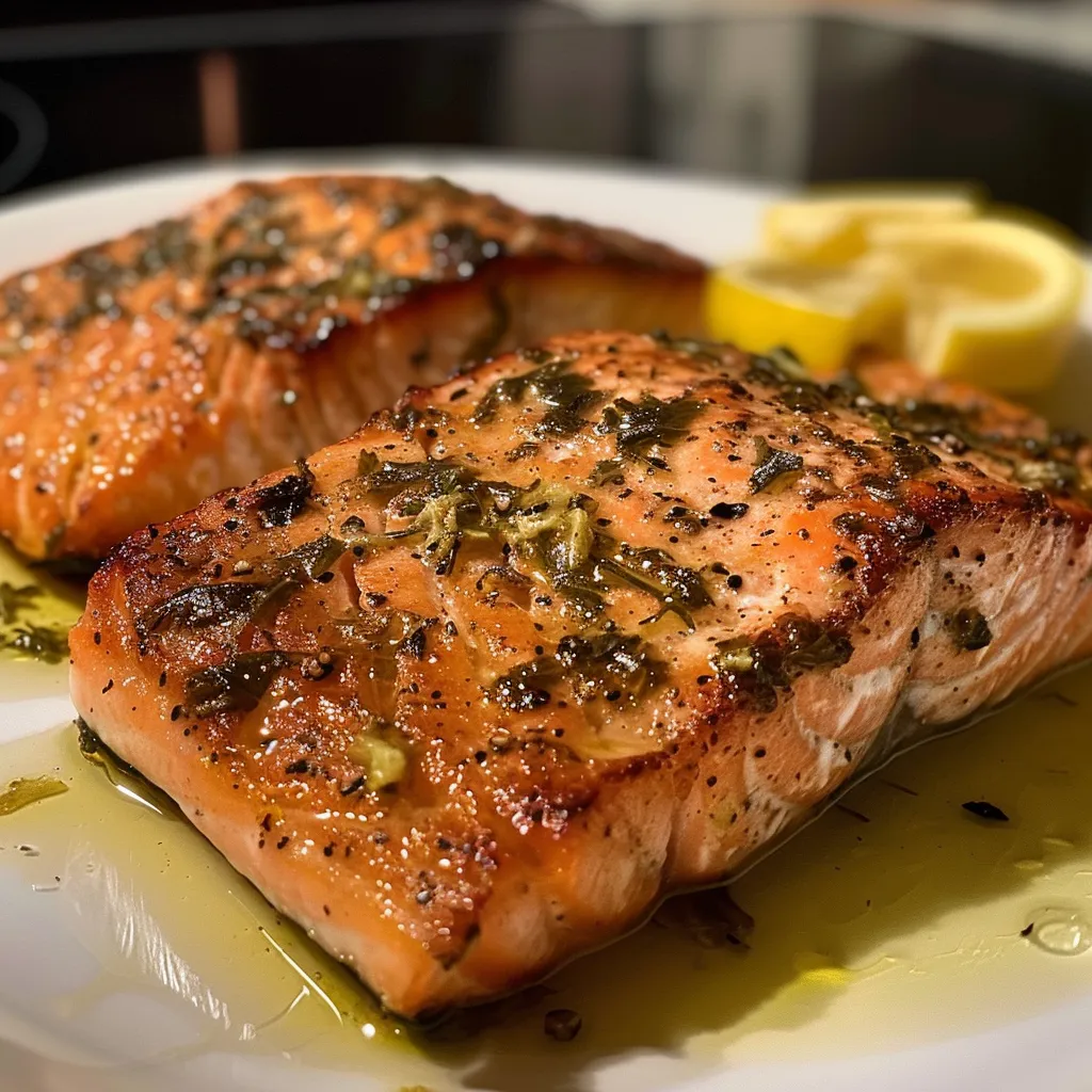 Crispy-Skin Salmon with Fresh Dill