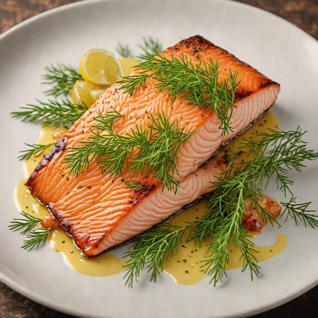 Crispy-Skin Salmon with Fresh Dill