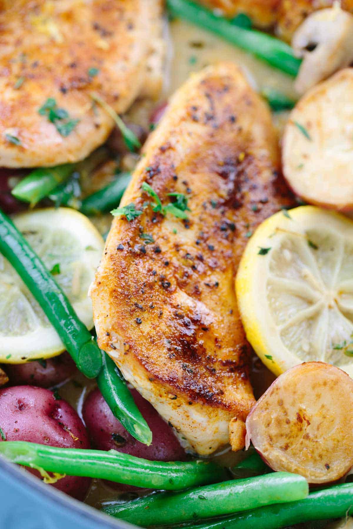 One-Pot Lemon Chicken with Vegetables