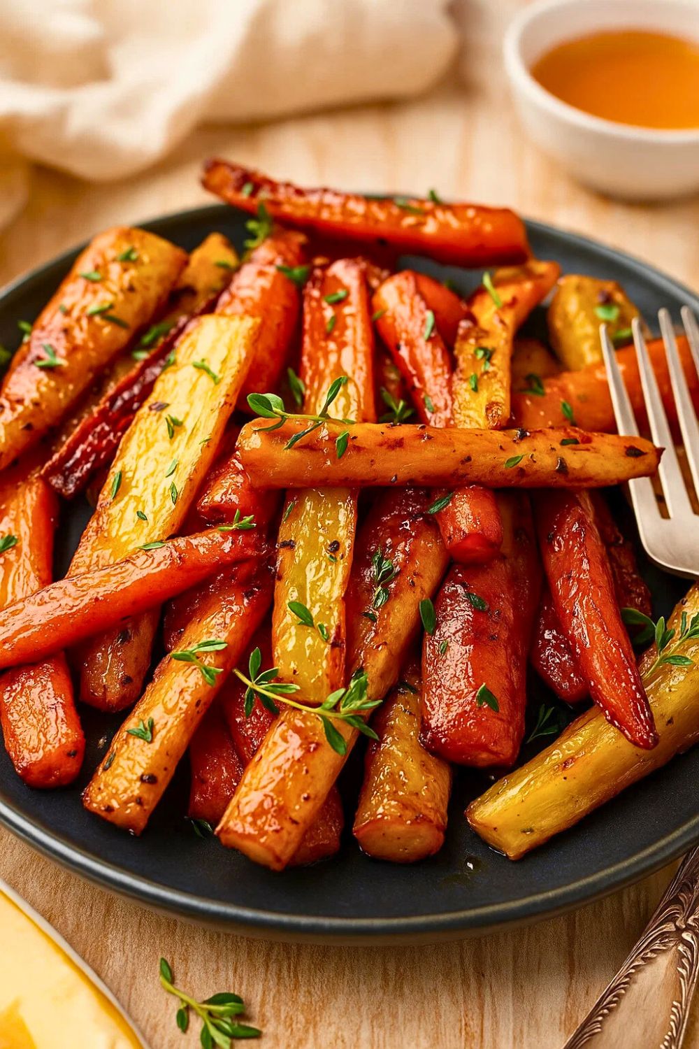 Honey-Roasted Carrot and Parsnip Salad