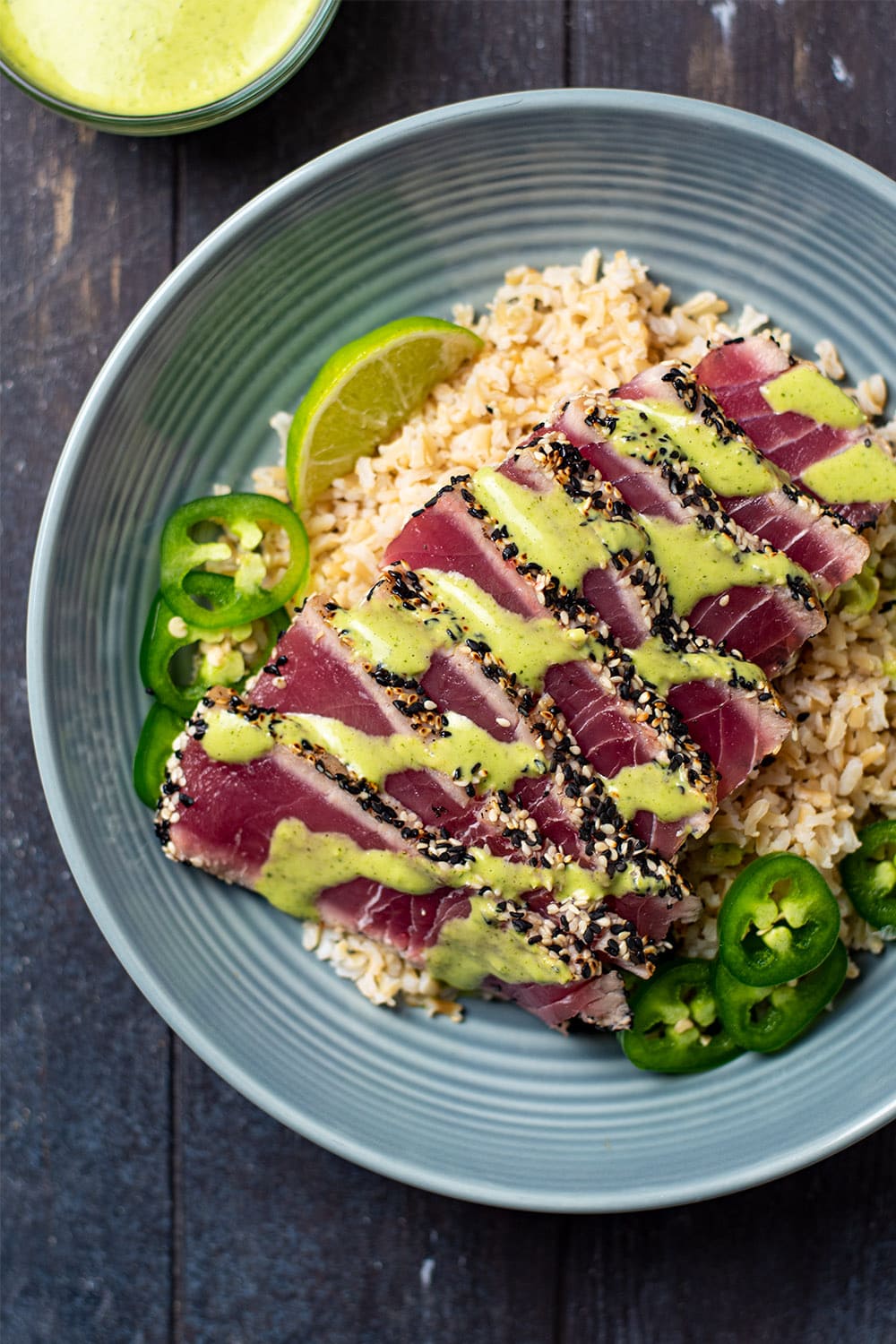 Pan-Seared Tuna with Ginger and Sesame