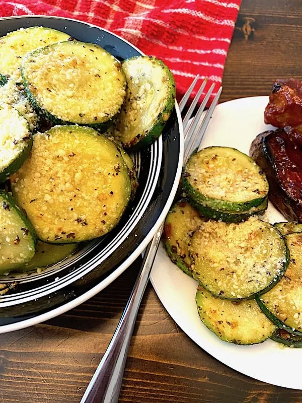Pan-Sear Zucchini with Garlic and Parmesan