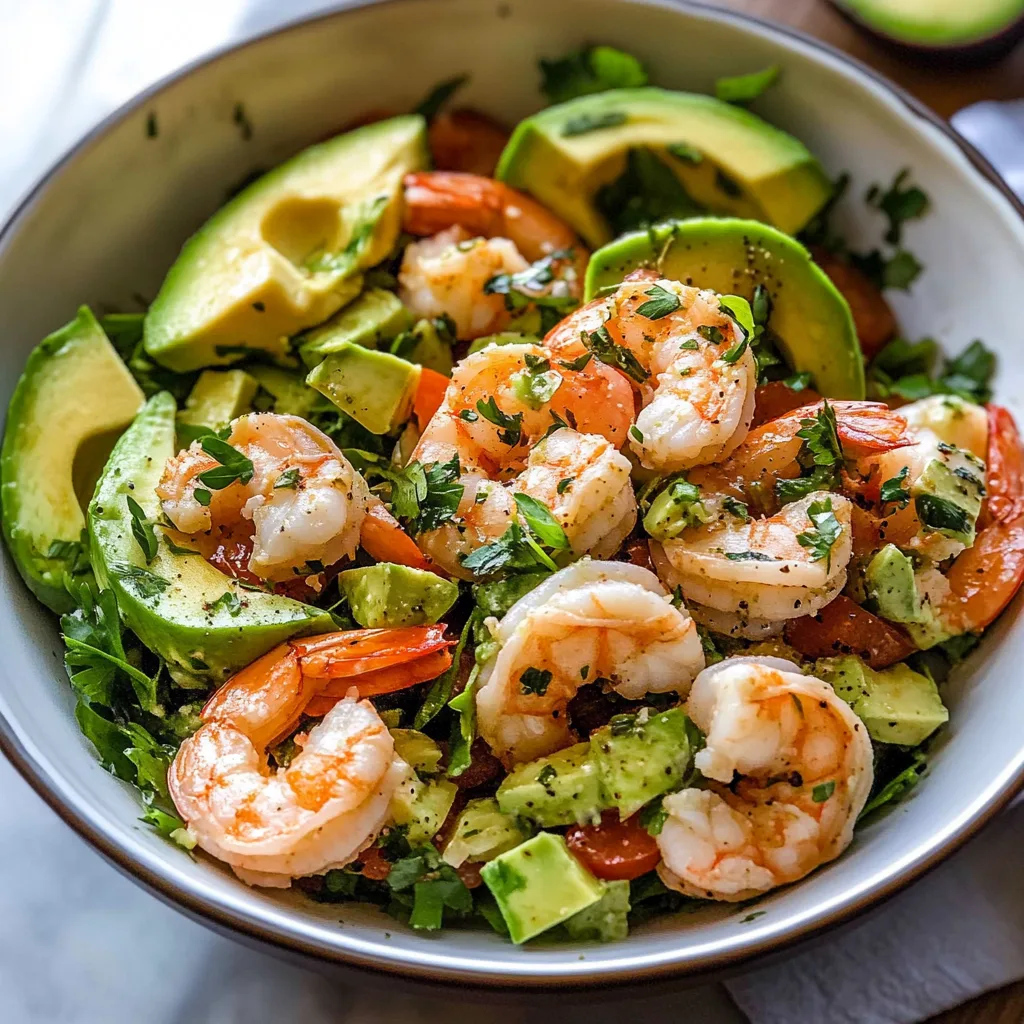 Florida Citrus Shrimp and Avocado Salad