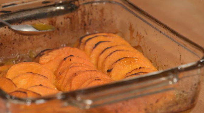 Maple-Glazed Sweet Potato Mash