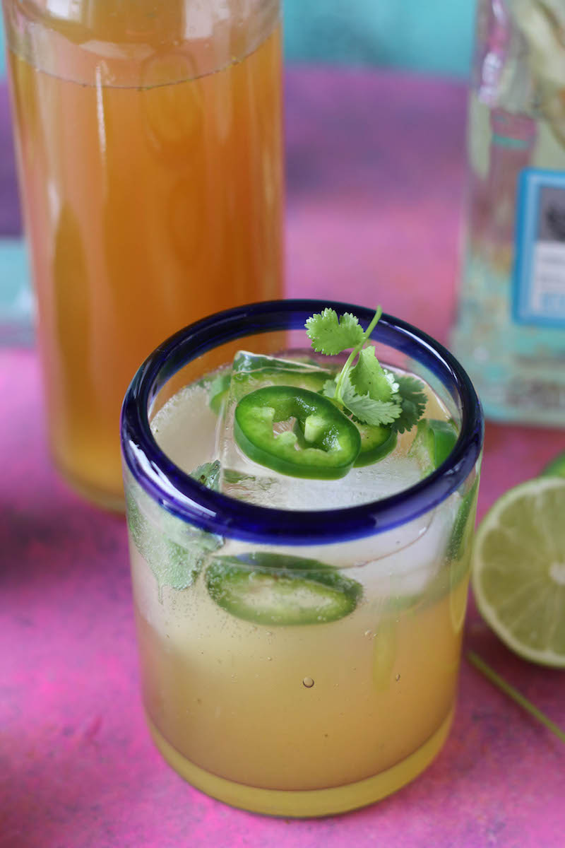 Lime-Cilantro Cocktail Infusion
