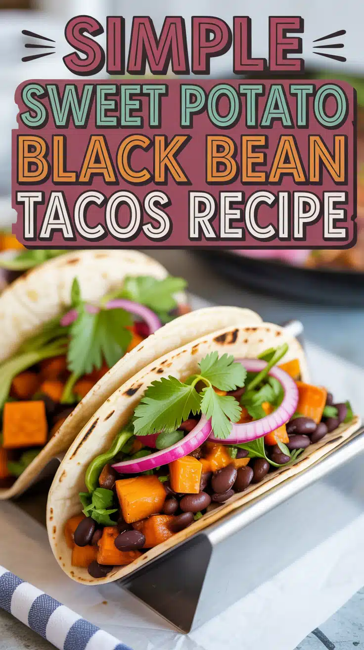 Equal-Portion Sweet Potato and Black Bean Tacos