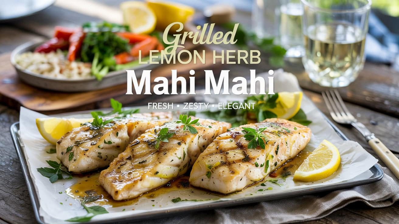 Grilled Mahi-Mahi with Citrus and Herb Salsa