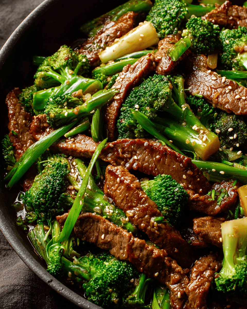 Ginger-Garlic Beef and Broccoli Stir-Fry