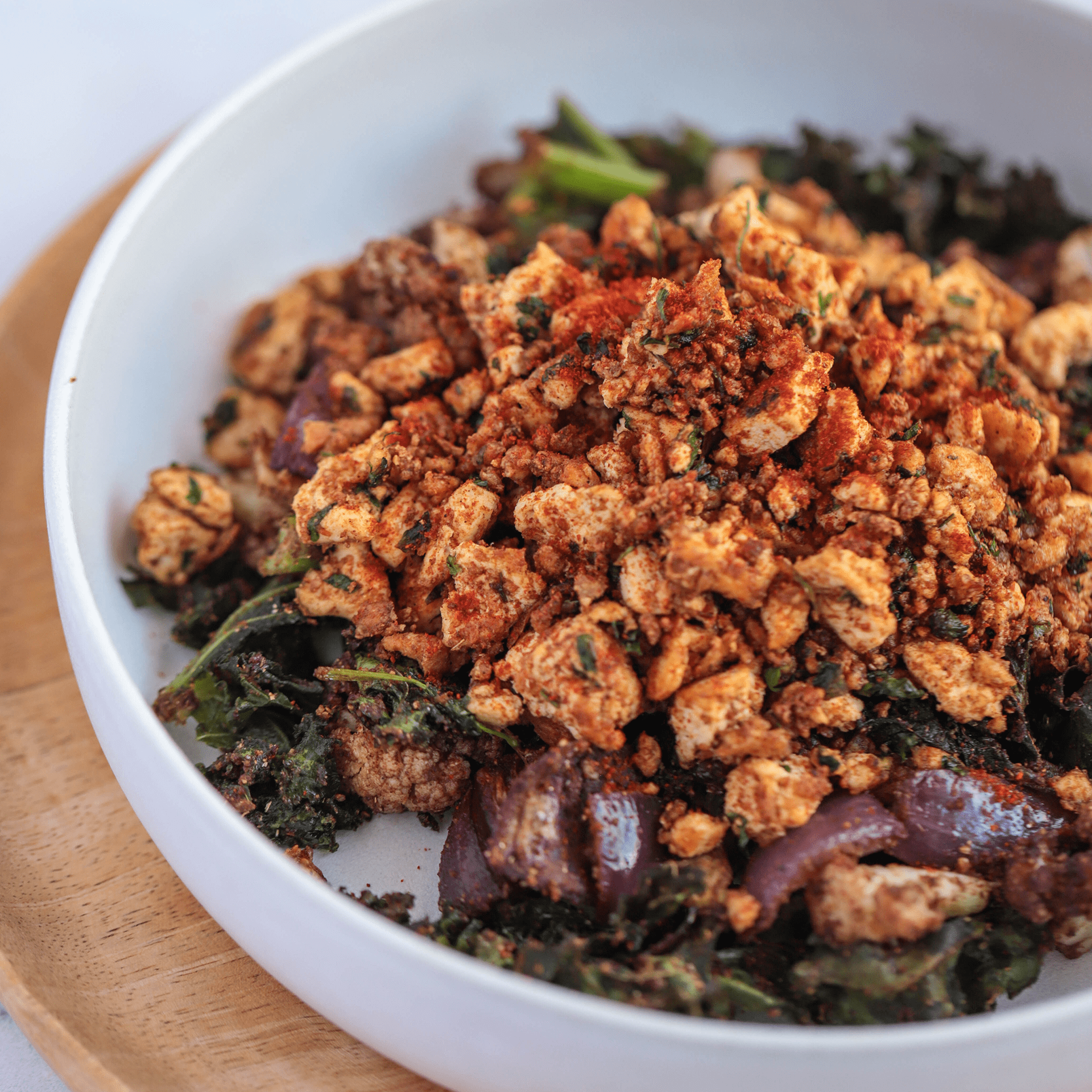 Mumbai-Style Spiced Tofu Scramble