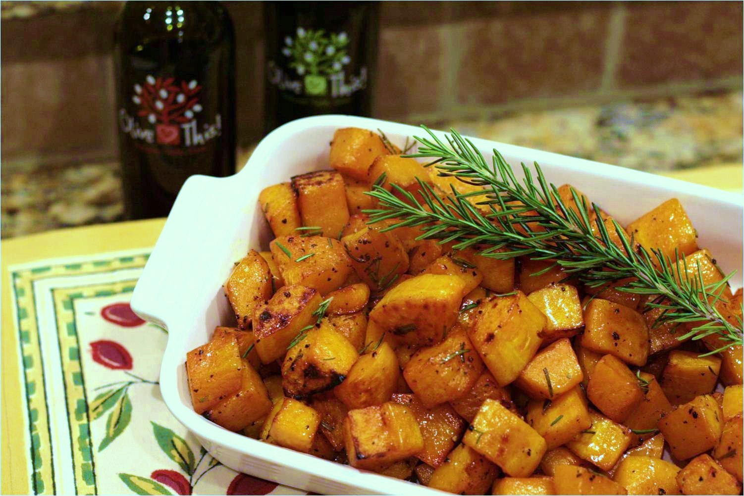 Balsamic-Glazed Butternut Squash with Thyme