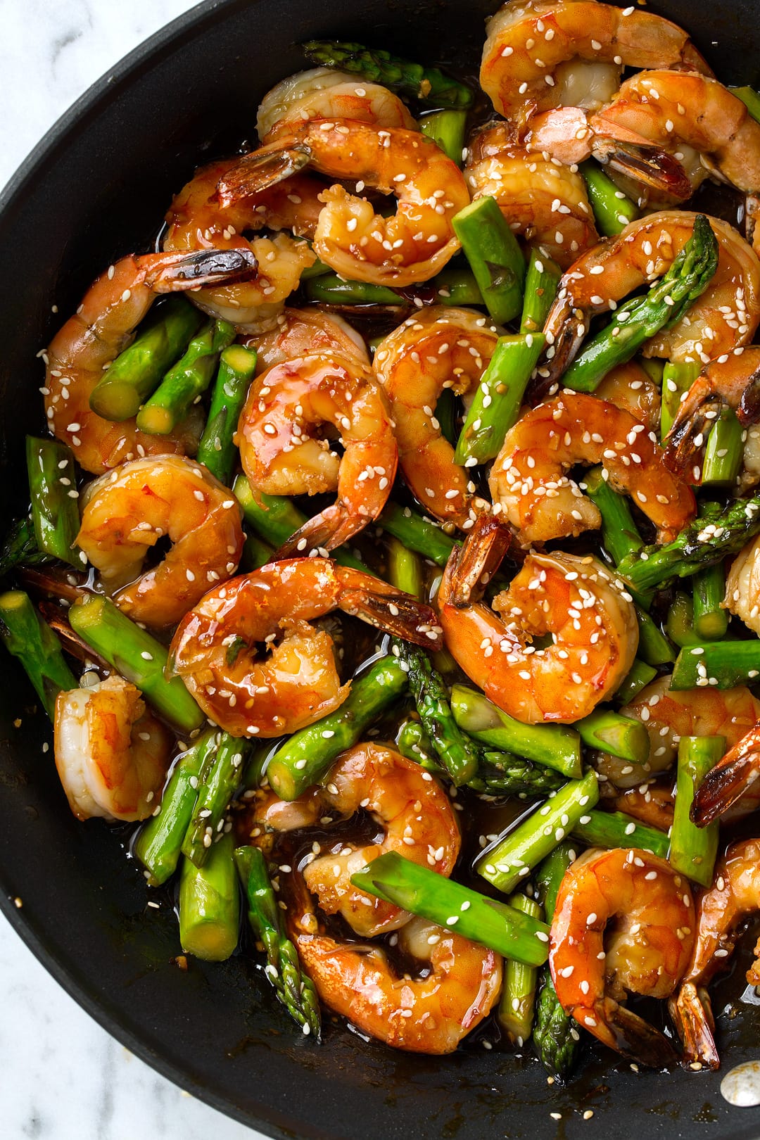 Teriyaki Shrimp Asparagus Stir-Fry