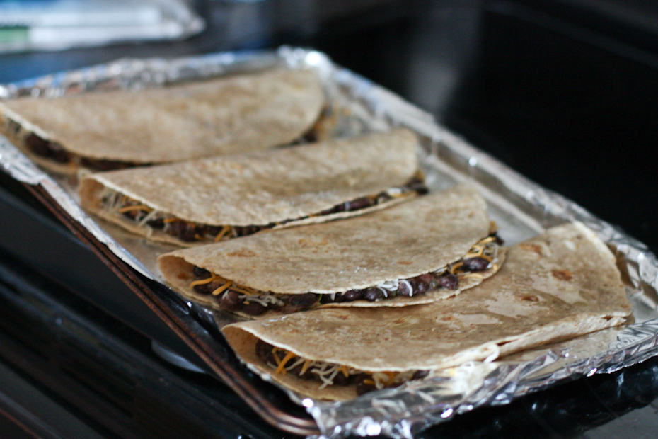 Baked Cheese and Black Bean Pastelitos