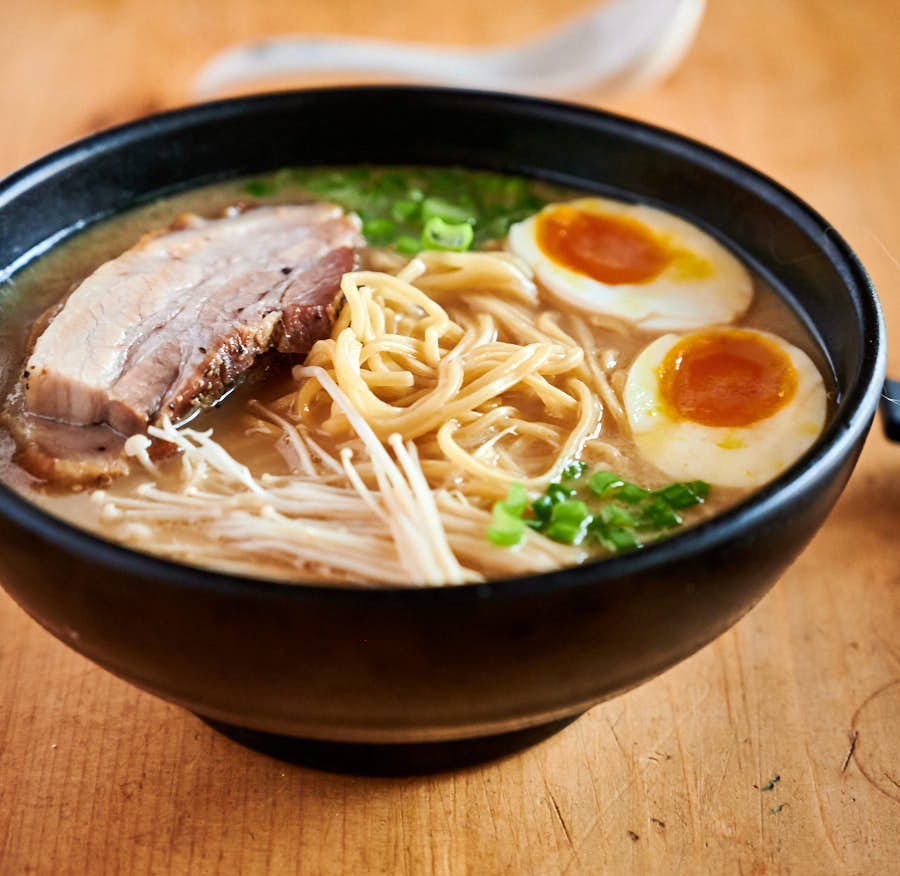 Real Flavor Japanese Ramen with Tonkotsu Broth