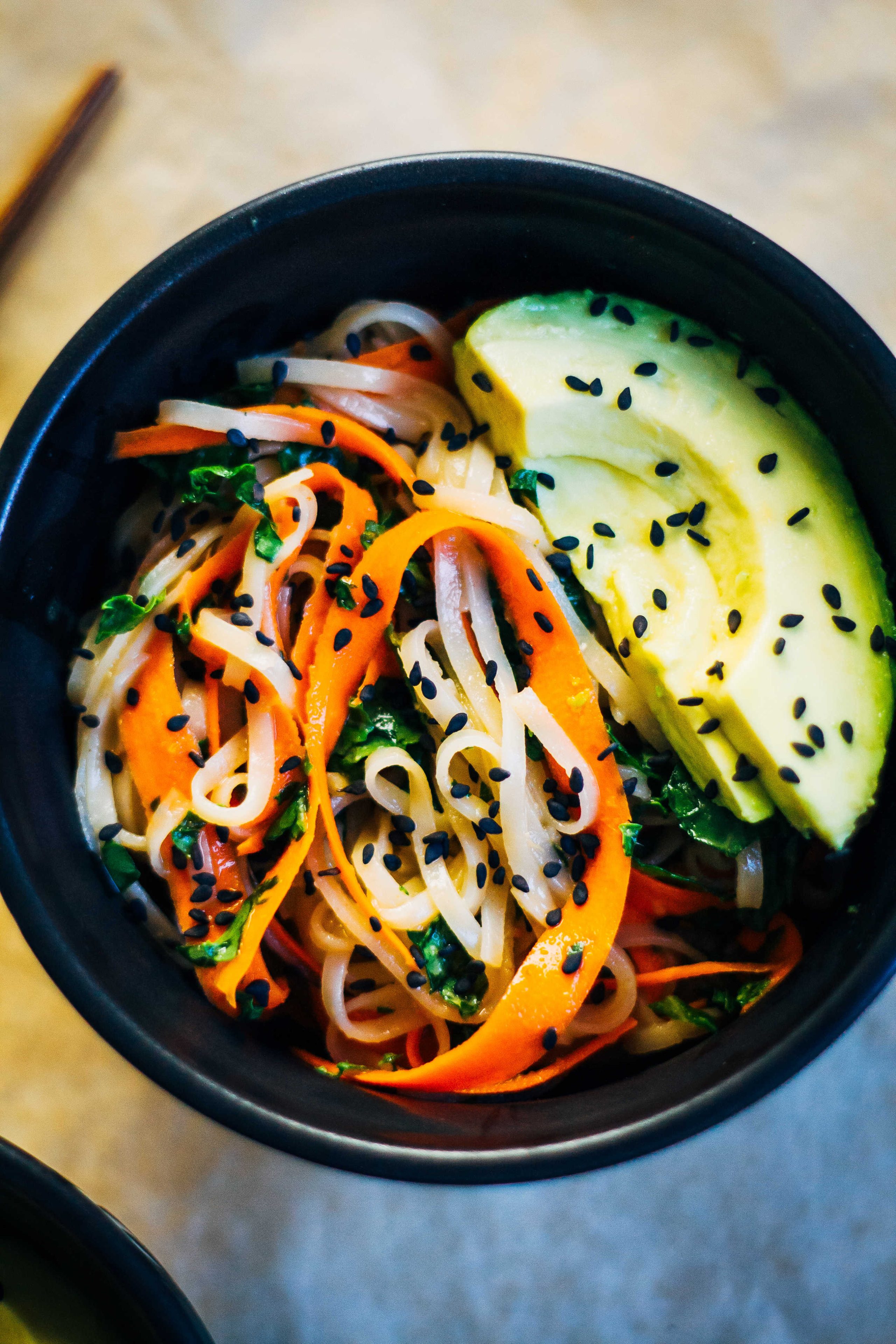 Miso-Glazed Carrot and Ginger Noodles