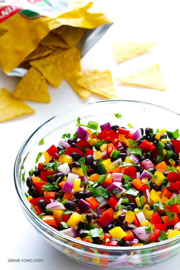 Rainbow Salsa with Sun-Dried Tomatoes
