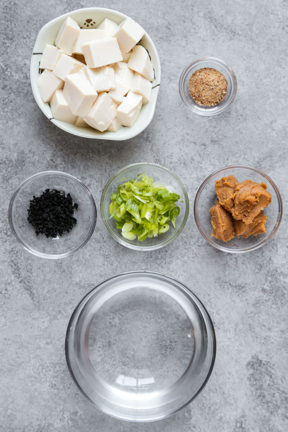 Miso-Infused Tofu and Wakame Soup