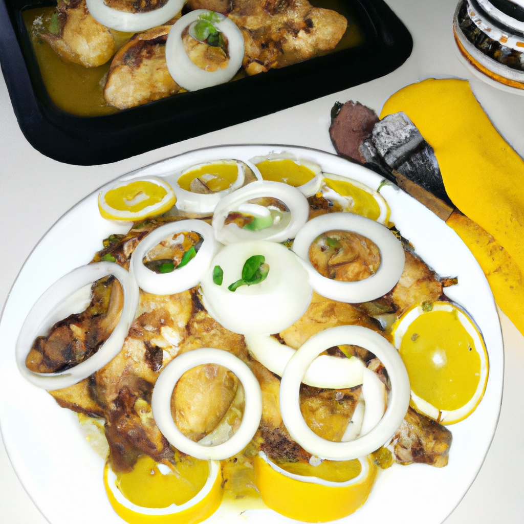 Yassa Chicken with Onions and Lemon