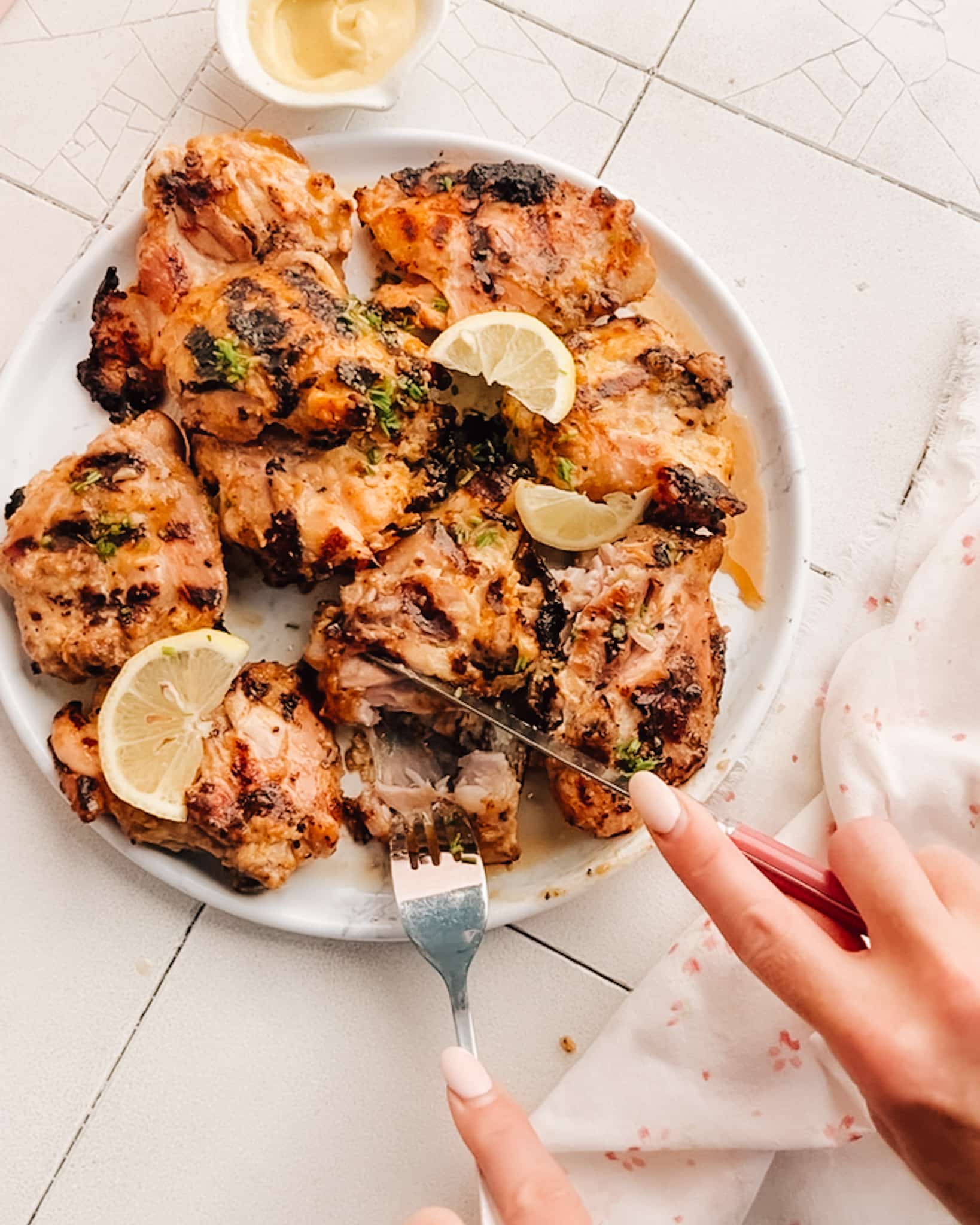 Pan-Seared Honey Mustard Chicken Thighs