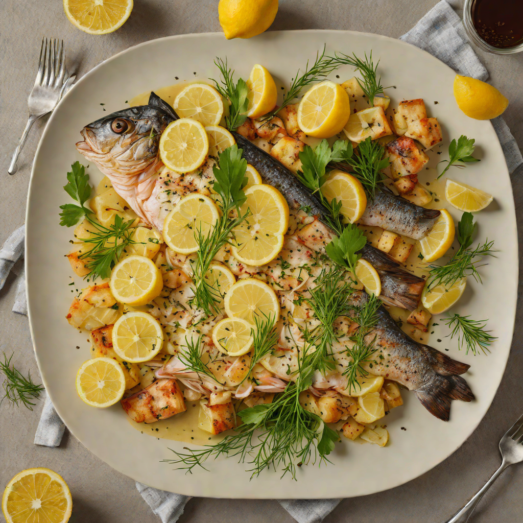 Pan-Seared Missouri River Catfish with Dill and Lemon