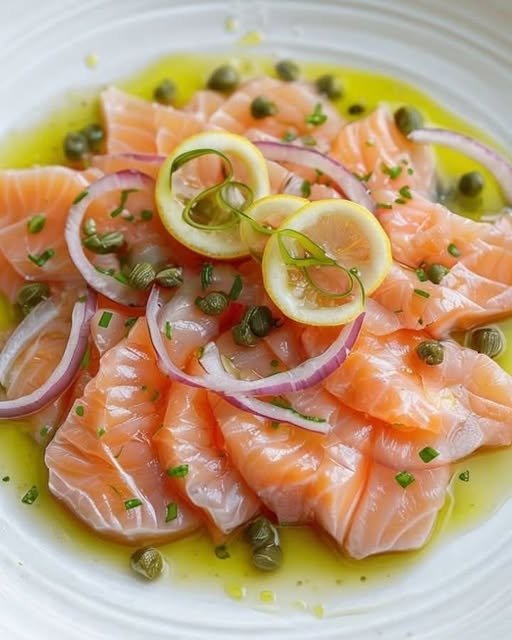 Missouri River Valley Smoked Salmon Salad with Dill Vinaigrette
