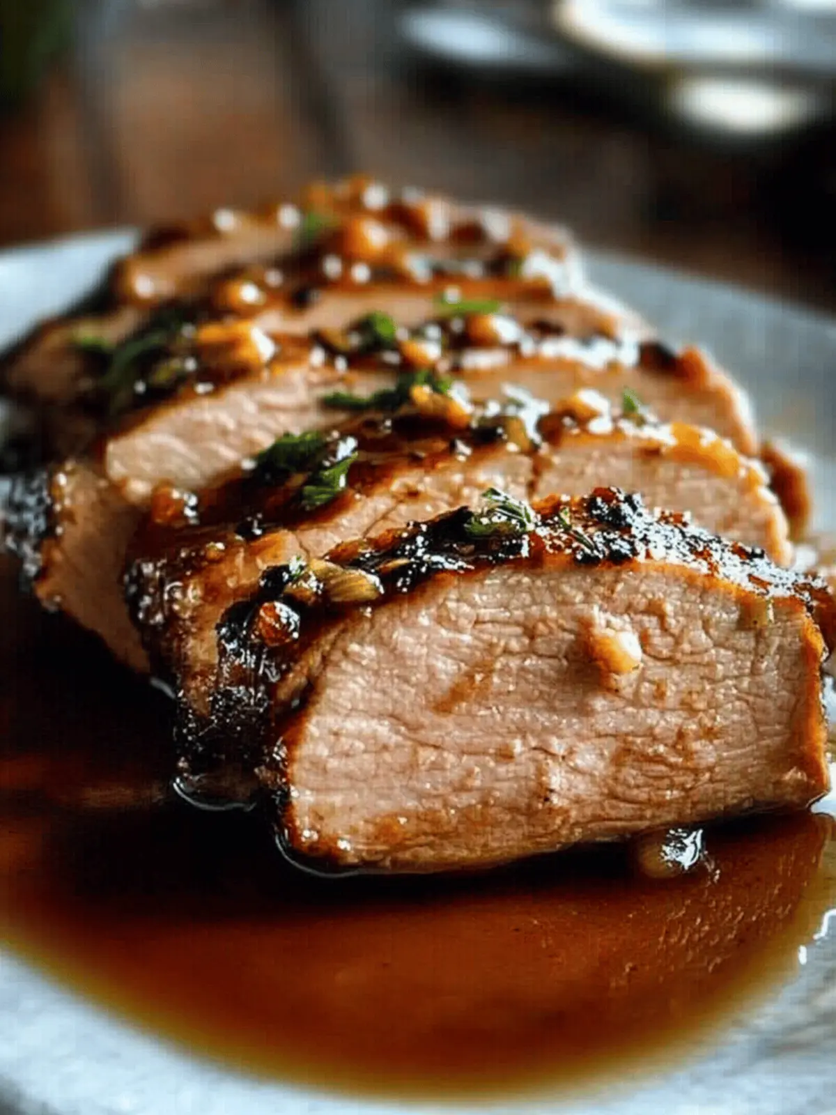 Maple-Dijon Glazed Pork Tenderloin with Root Vegetables