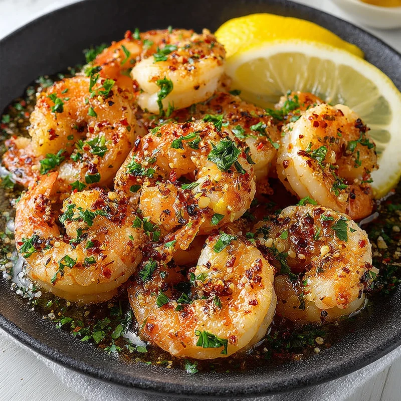 Pan-Seared Shrimp with Lemon and Fresh Thyme