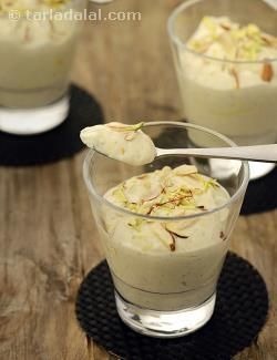 Gujarati Shrikhand with Saffron