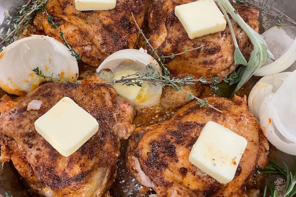 Baked Rosemary-Thyme Chicken Tenders