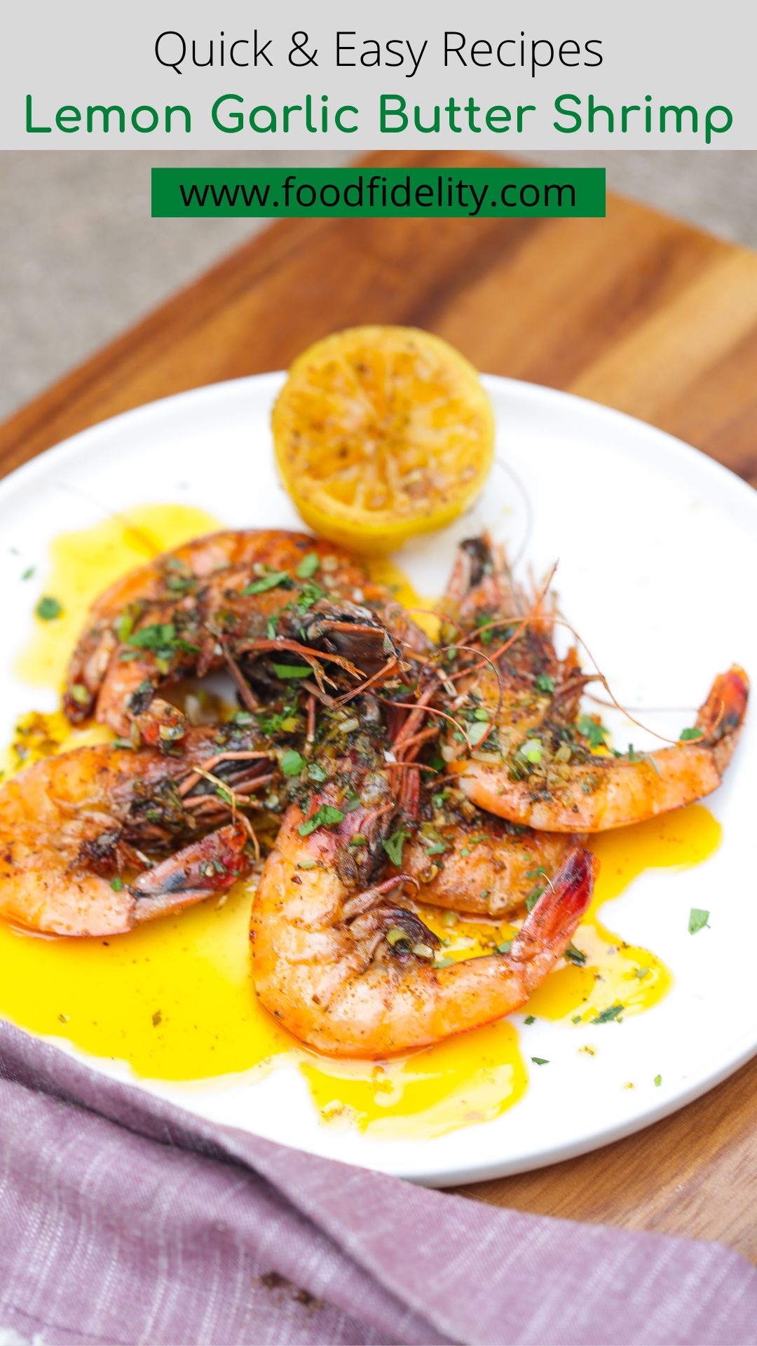 Sautéed Shrimp with Lemon-Garlic Butter and Capers