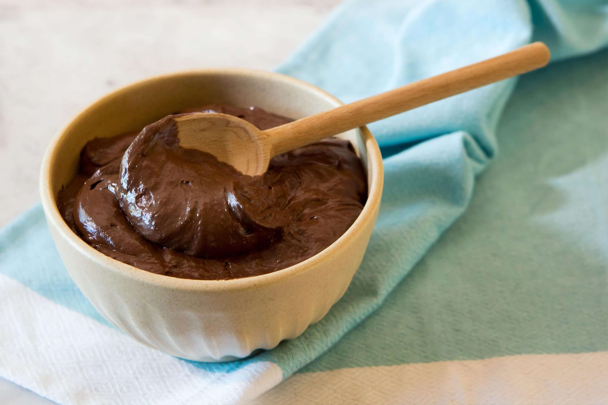 Mocha-Chocolate Avocado Mousse with Cocoa Nibs