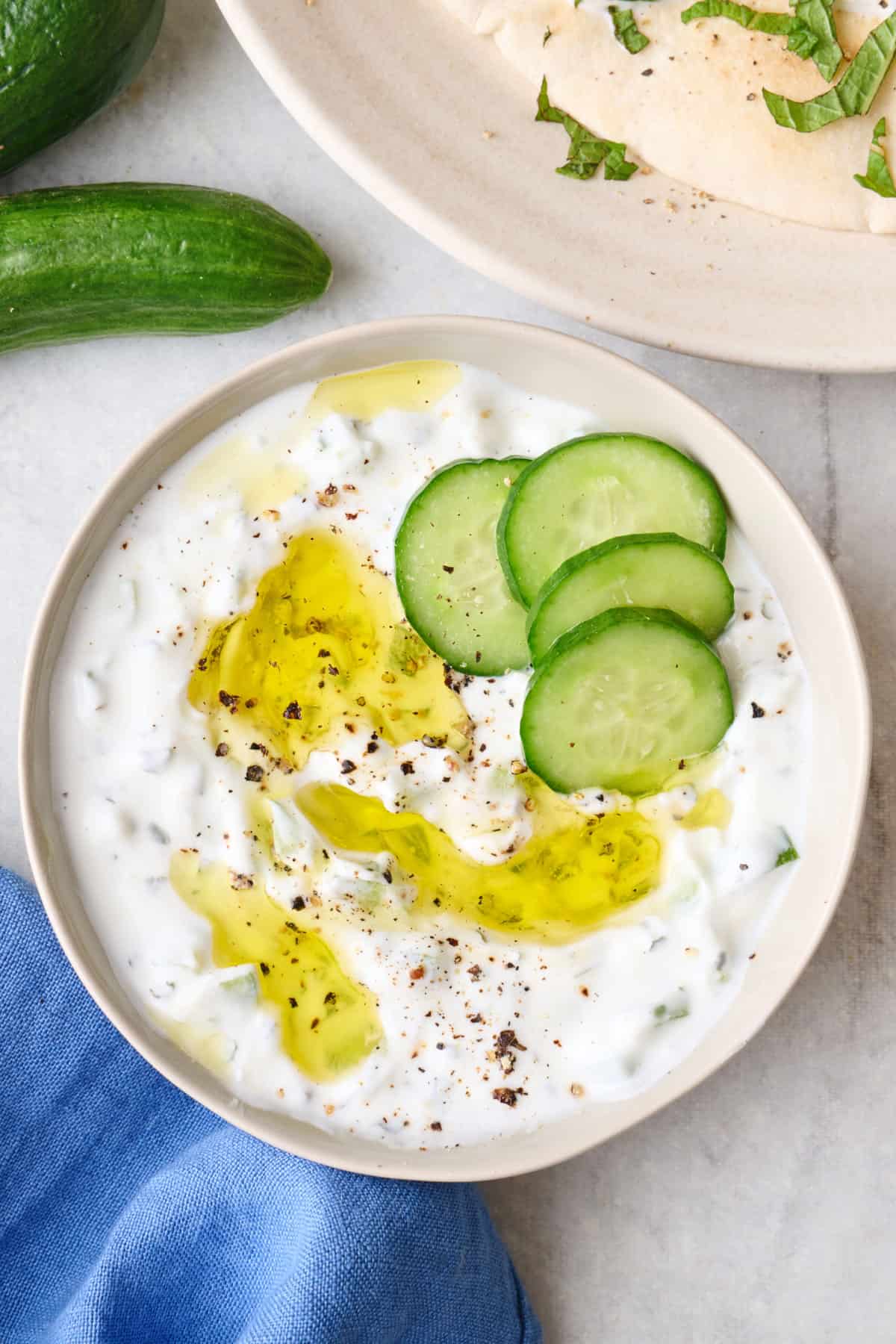 Cucumber-Dill Yogurt Sauce