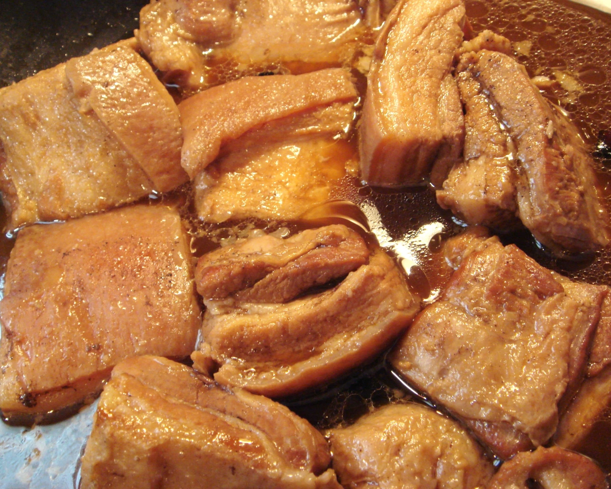 Taro and Pork Belly Stew